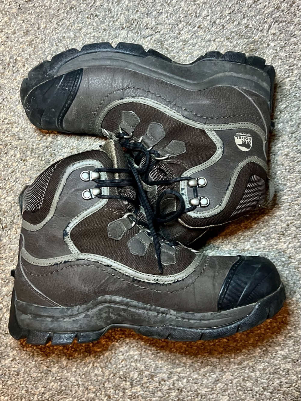 Sorel Timberwolf Waterproof Hiking Winter Boots Women’s 8.5